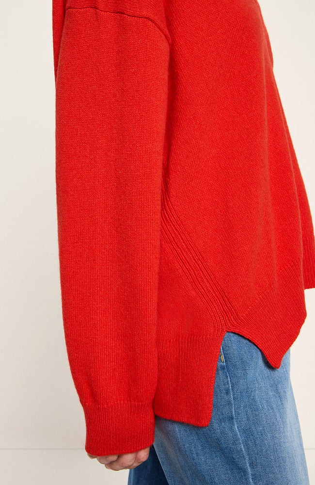 Gebreide trui rood from Sophie Stone