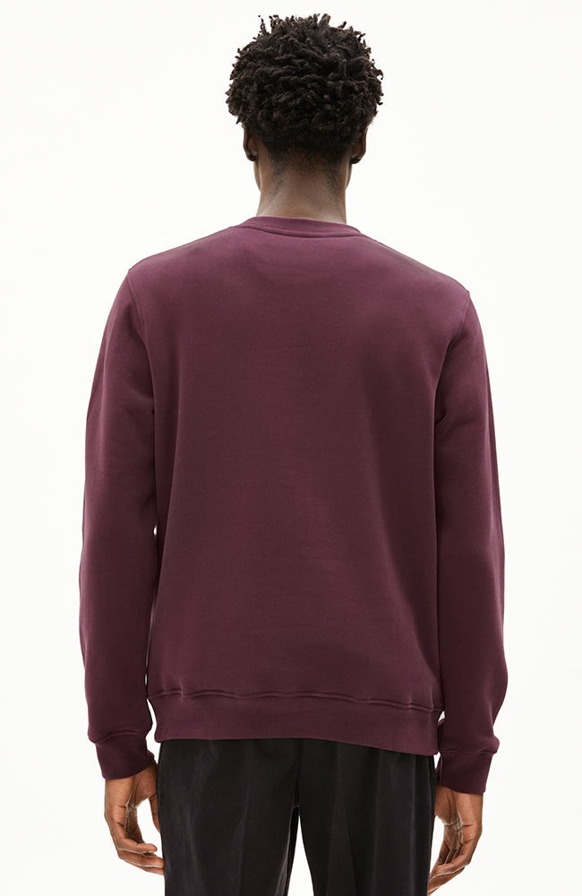 Baaro sweatshirt dark cranberry from Sophie Stone