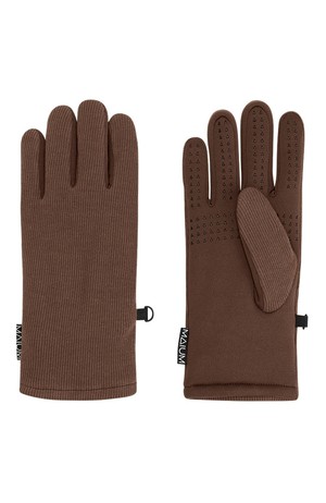 Gloves bruin from Sophie Stone
