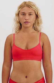 Naked rib bralette strawberry via Sophie Stone