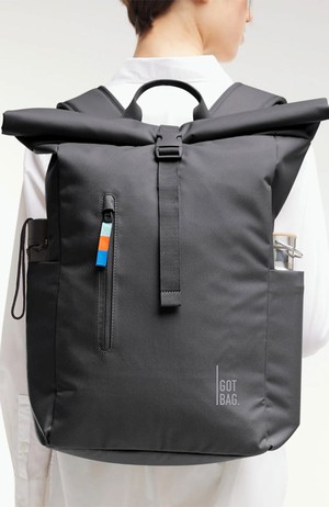 Rolltop easy rugzak grijs from Sophie Stone