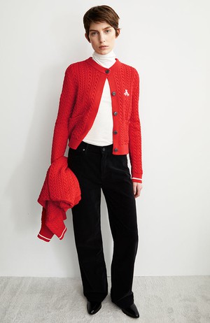 Juliaanas vest rood from Sophie Stone