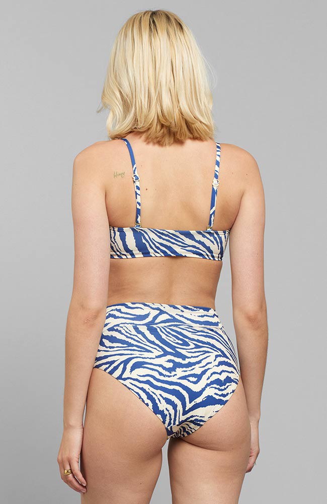 Bikinibroekje Slite Zebra Blue from Sophie Stone