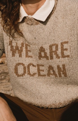 Cushendall trui beige from Sophie Stone