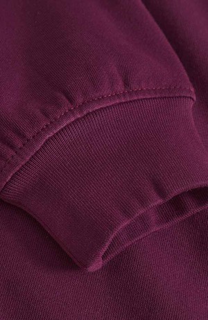 Ystad base sweater fig red from Sophie Stone