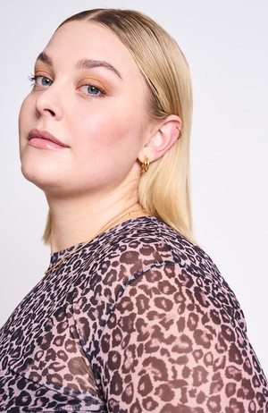 Dora mesh long sleeve leo from Sophie Stone