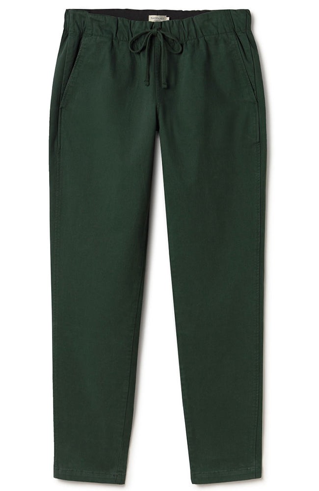 Kuhn chino broek dark green from Sophie Stone