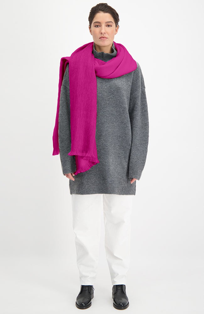 Sjaal plum purple from Sophie Stone