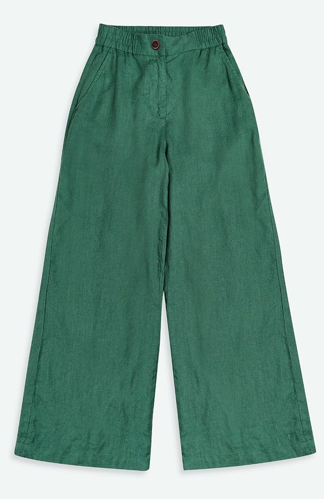 Lilian broek linnen bistro green from Sophie Stone