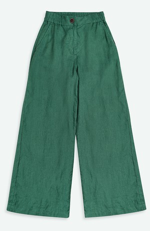 Lilian broek linnen bistro green from Sophie Stone