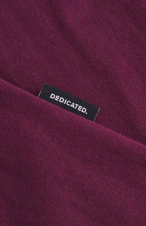 Stockholm base t-shirt fig red from Sophie Stone