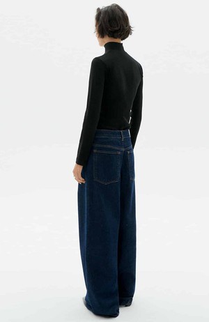 Aine hemp top zwart from Sophie Stone