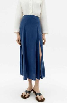 Tora rok cobalt blauw via Sophie Stone