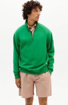 Challenger green sweater via Sophie Stone
