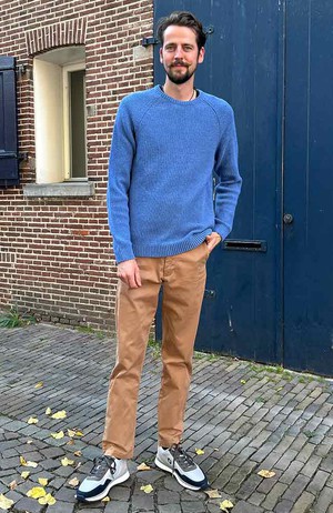 Chino broek brown from Sophie Stone