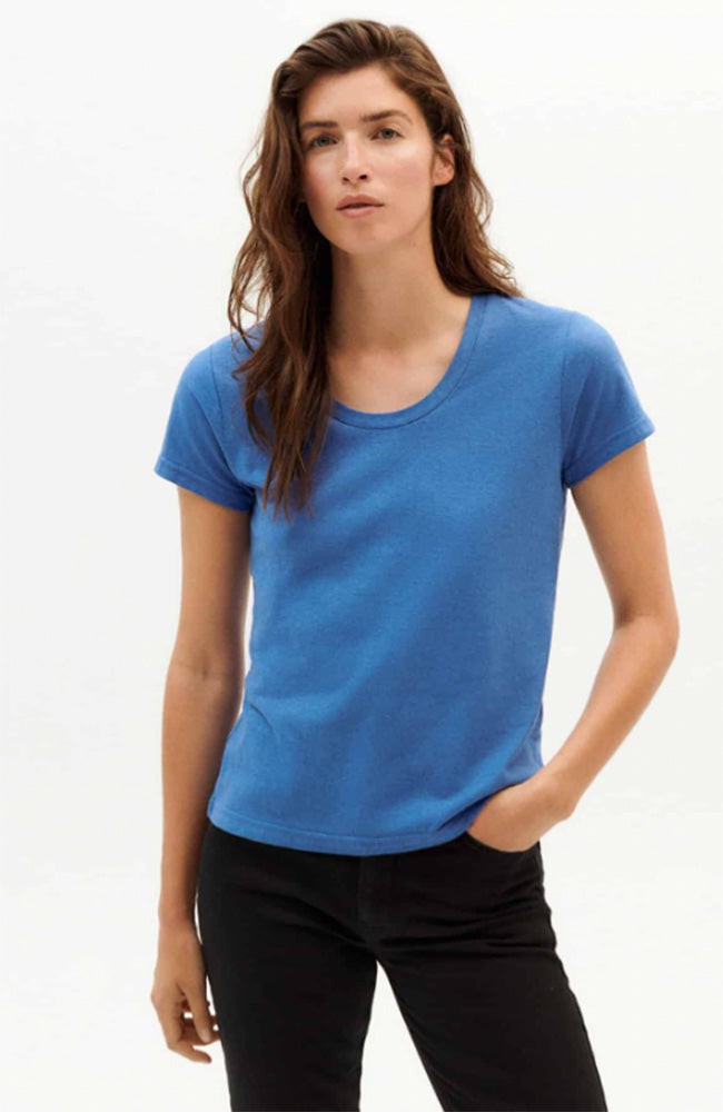 Regina t-shirt heritage blue from Sophie Stone