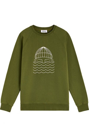 Olive to the sea sweatshirt from Sophie Stone