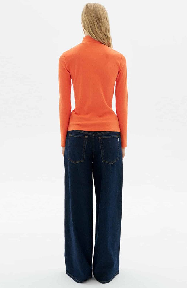 Aine hemp top apricot from Sophie Stone