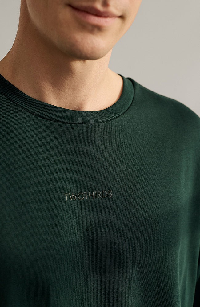 Roydon t-shirt dark green from Sophie Stone