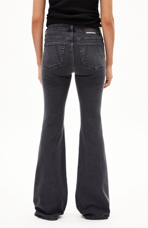 Anamaa flared jeans black washed from Sophie Stone