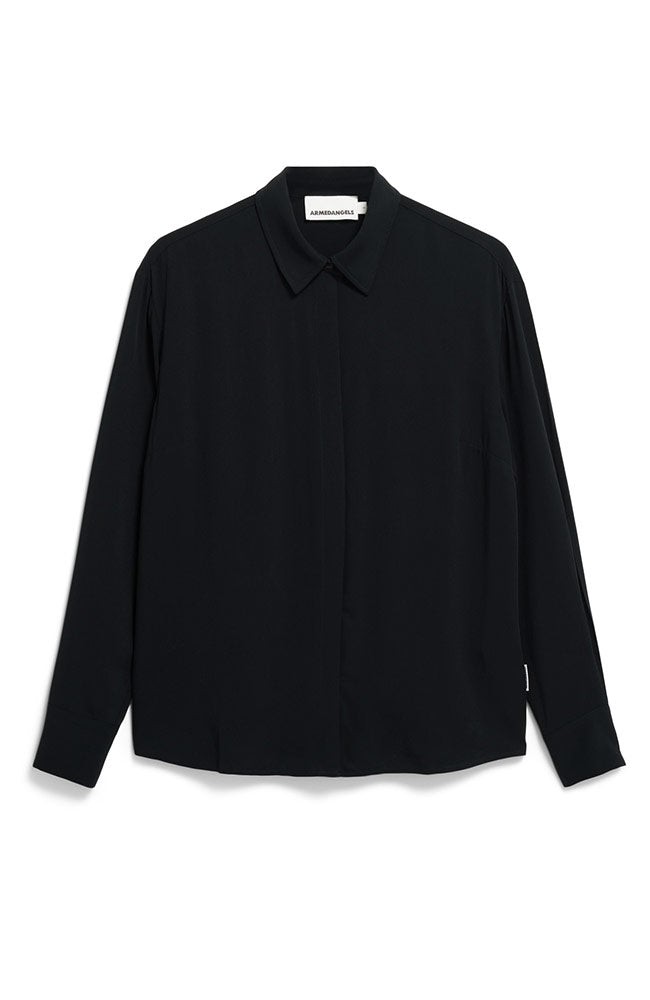 Larisaana longsleeve blouse black from Sophie Stone