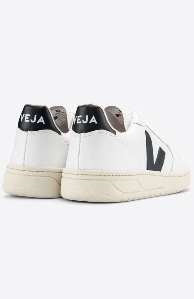 V-10 Leather sneaker White Black from Sophie Stone