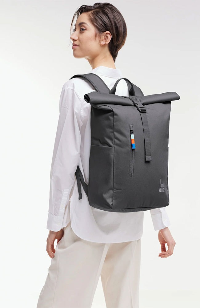 Rolltop easy rugzak grijs from Sophie Stone