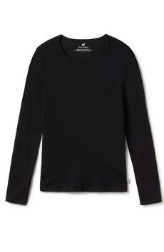 Arran long sleeve zwart via Sophie Stone