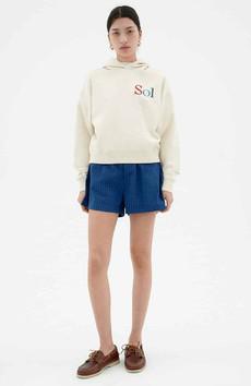 Narciso shorts navy via Sophie Stone