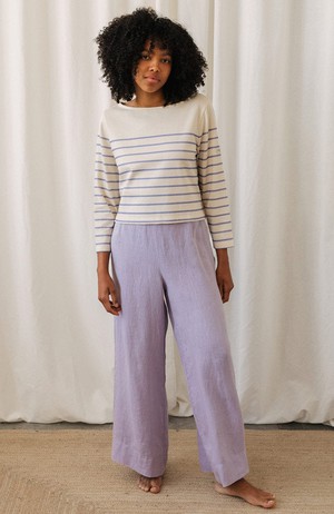 Varmdo broek light purple from Sophie Stone