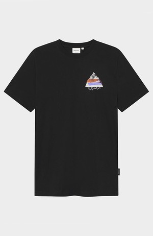 Stockholm t-shirt cut out mountain from Sophie Stone