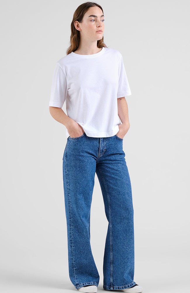 Berlin flare jeans mid blue from Sophie Stone