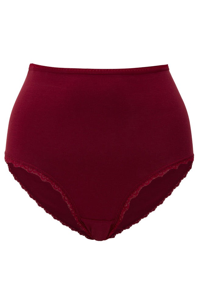 High waist burgundy from Sophie Stone