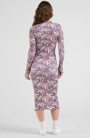 Rib jurk lofta butterfly wings from Sophie Stone