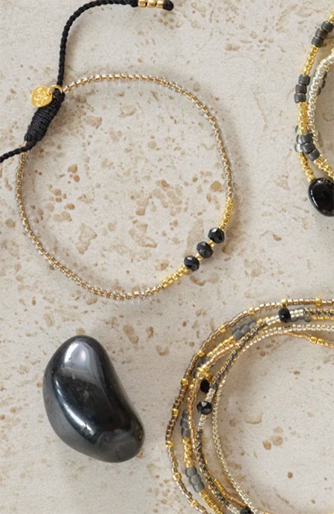 Decent armband Black Onyx from Sophie Stone