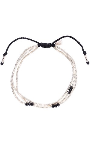 Shiny armband Black Onyx from Sophie Stone