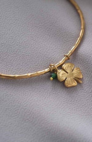 Memory armband Aventurine Gold from Sophie Stone