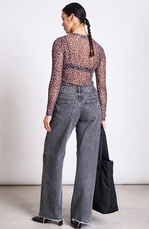 Dora mesh long sleeve leo from Sophie Stone