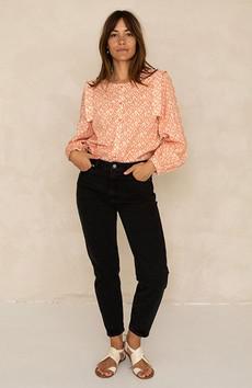 Renu blouse ikat peach via Sophie Stone