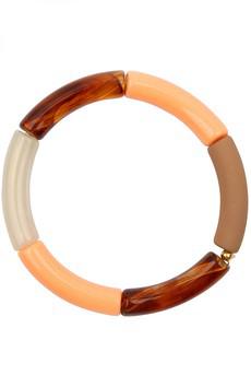 Arc en Ciel armband Salmon via Sophie Stone