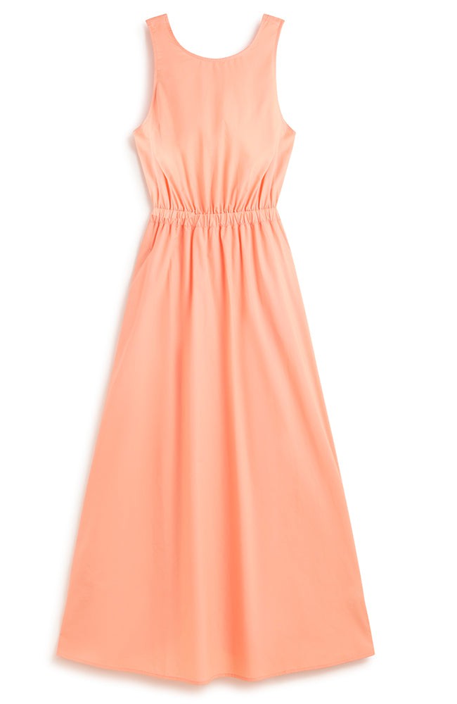Galena jurk soft coral from Sophie Stone