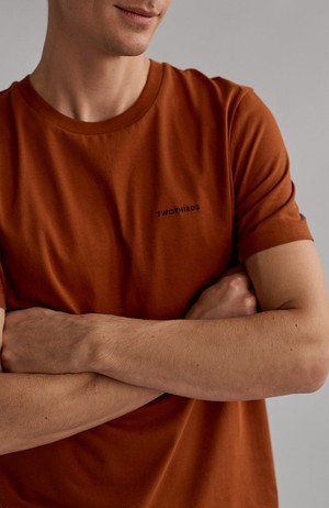 Cookstown t-shirt umber orange from Sophie Stone
