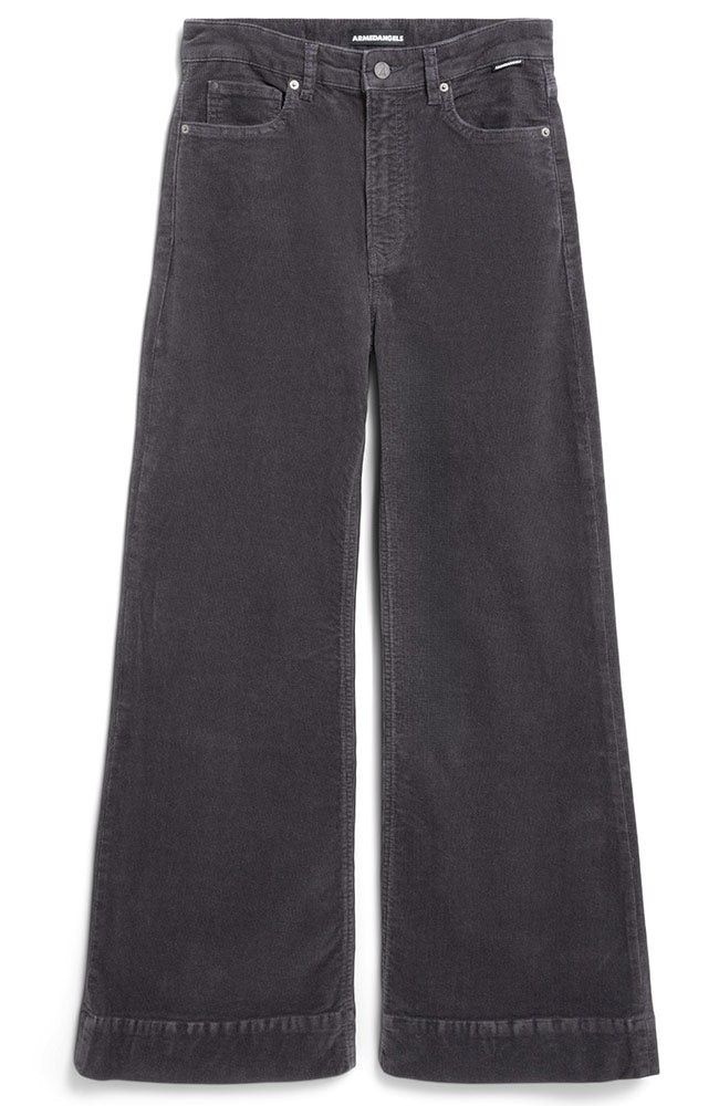 Murliaa corduroy broek dark steel from Sophie Stone