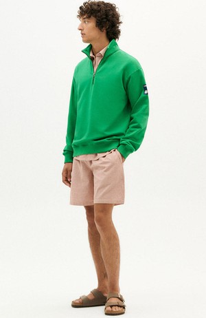 Challenger green sweater from Sophie Stone