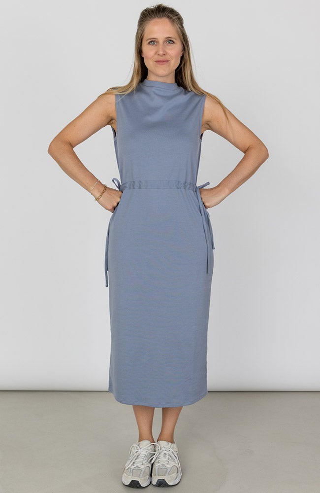Midi jurk blauw from Sophie Stone