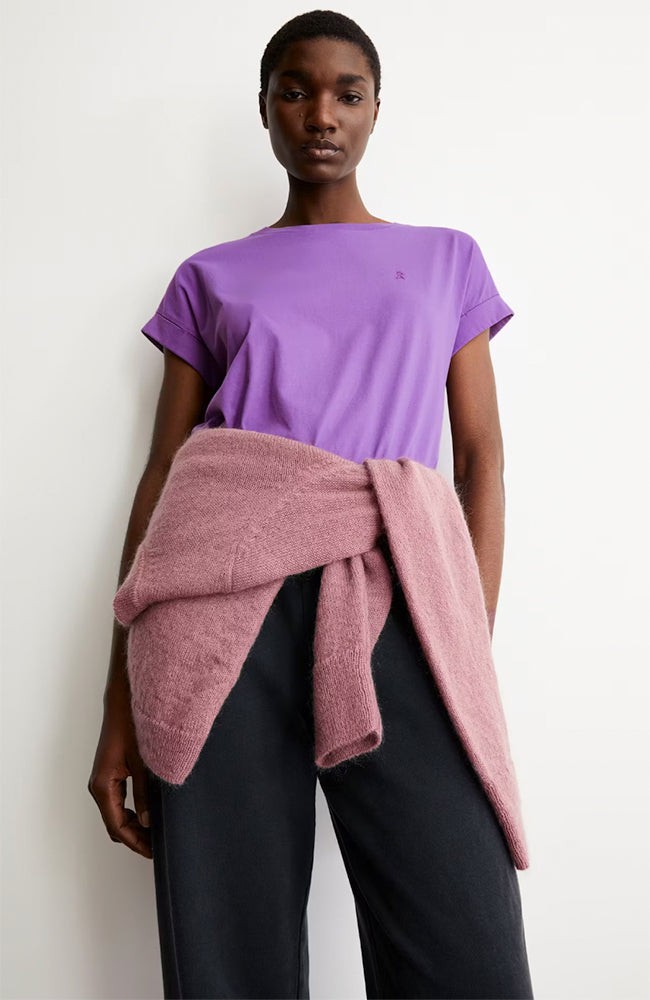 Idaara t-shirt orchid from Sophie Stone