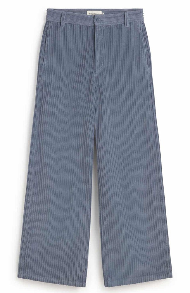 Karina fuzz broek blauw from Sophie Stone