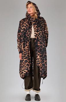 Dark Leopard Rain Coat via Sophie Stone
