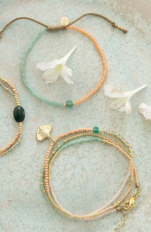 Shining Aventurine armband from Sophie Stone