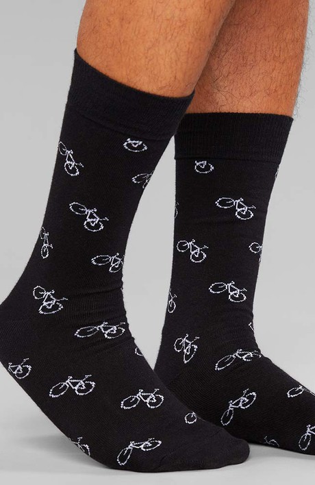 Fiets sokken zwart from Sophie Stone